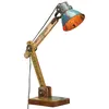 Image de vidaXL Lampe de bureau industrielle Multicolore Ronde 23x18x95 cm E27
