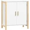 Image de vidaXL Vidaxl Buffet Blanc 62x38x70 Cm Bois D'ingénierie