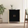 Image de vidaXL Buffet Noir 62x38x70 cm Bois d'ingénierie345670