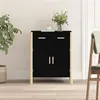 Image de vidaXL Buffet Noir 62x38x75 cm Bois d'ingénierie345676
