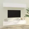 Image de vidaXL Meubles TV muraux 4 pcs blanc 100x30x30 cm3114190