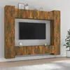 Image de vidaXL Ensemble de meubles TV 8 pcs Chêne fumé Bois d'ingénierie3114235