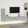 Image de vidaXL Ensemble de meubles TV 3 pcs Gris béton Bois d'ingénierie3114321