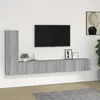 Image de vidaXL Ensemble de meubles TV 3 pcs Sonoma gris Bois d'ingénierie3114324