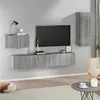 Image de vidaXL Ensemble de meubles TV 4 pcs Sonoma gris Bois d'ingénierie3114340