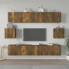 Image de vidaXL Ensemble de meubles TV 6 pcs Chêne fumé Bois d'ingénierie3114363