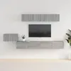 Image de vidaXL Ensemble de meubles TV 5 pcs Sonoma gris Bois d'ingénierie3114436