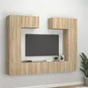Image de vidaXL Ensemble de meubles TV 6 pcs Chêne sonoma Bois d'ingénierie3114464