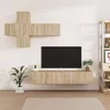 Image de vidaXL Ensemble de meubles TV 7 pcs Chêne sonoma Bois d'ingénierie