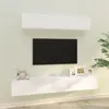 Image de vidaXL Ensemble de meubles TV 4 pcs Blanc Bois d'ingénierie