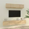 Image de vidaXL Ensemble de meubles TV 4 pcs Chêne sonoma Bois d'ingénierie3114528