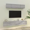 Image de vidaXL Ensemble de meubles TV 4 pcs Sonoma gris Bois d'ingénierie