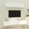 Image de vidaXL Ensemble de meubles TV 4 pcs Blanc Bois d'ingénierie3114534