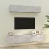 Image de vidaXL Ensemble de meubles TV 4 pcs Gris béton Bois d'ingénierie3114537