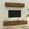 Image de vidaXL Ensemble de meubles TV 4 pcs Chêne fumé Bois d'ingénierie