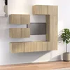 Image de vidaXL Ensemble de meubles TV 6 pcs ChÃªne sonoma Bois d'ingÃ©nierie