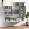 Image de vidaXL Ensemble de meubles TV 6 pcs Sonoma gris Bois d'ingénierie