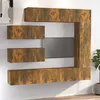 Image de vidaXL Ensemble de meubles TV 7 pcs Chêne fumé Bois d'ingénierie