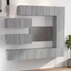 Image de vidaXL Ensemble de meubles TV 7 pcs Sonoma gris Bois d'ingénierie3114564