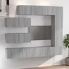 Image de vidaXL Ensemble de meubles TV 7 pcs Sonoma gris Bois d'ingÃ©nierie
