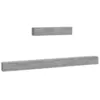 Image de vidaXL Ensemble de meubles TV 4 pcs Sonoma gris Bois d'ingÃ©nierie
