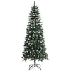 Image de vidaXL Sapin de Noël artificiel avec support Vert 180 cm PVC