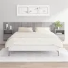 Image de vidaXL Tête de lit avec armoires sonoma gris Bois d'ingénierie