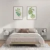 Image de vidaXL Tête de lit avec armoires sonoma gris Bois d'ingénierie