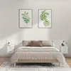 Image de vidaXL Tête de lit avec armoires Blanc Bois d'ingénierie