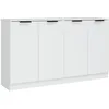 Image de vidaXL Vidaxl Buffets 2 Pcs Blanc 60x30x70 Cm Bois D'ingénierie