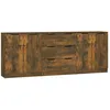 Image de vidaXL Vidaxl Buffets 3 Pcs Chêne Fumé Bois D'ingénierie