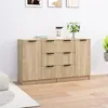 Image de vidaXL Buffets 2 pcs ChÃªne sonoma 60x30x70 cm Bois d'ingÃ©nierie
