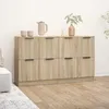 Image de vidaXL Buffets 2 pcs ChÃªne sonoma 60x30x70 cm Bois d'ingÃ©nierie