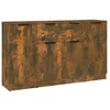 Image de vidaXL Buffets 3 pcs ChÃªne fumÃ© Bois d'ingÃ©nierie