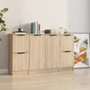Image de vidaXL Buffets 3 pcs Chêne sonoma Bois d'ingénierie3115846