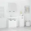 Image de vidaXL Ensemble d'armoires salle de bain 3 pcs blanc bois d'ingénierie3115868