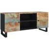Image de vidaXL Vidaxl Meuble Tv 105x33x46 Cm Bois Massif De Récupération