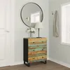 Image de vidaXL Buffet 60x33x75 cm Bois massif de rÃ©cupÃ©ration