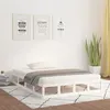 Image de vidaXL Cadre de lit sans matelas blanc 120x190 cm bois massif820832
