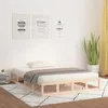 Image de vidaXL Cadre de lit sans matelas 140x190 cm bois massif820841