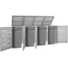 Image de vidaXL Cadre de lit 140x190 cm Bois massif