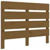 Image de vidaXL TÃªte de lit Marron miel 100x3x80 cm Bois massif de pin