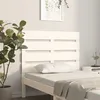 Image de vidaXL Tête de lit Blanc 75x3x80 cm Bois massif de pin