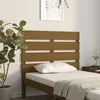 Image de vidaXL Tête de lit Marron miel 75x3x80 cm Bois massif de pin