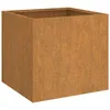 Image de Vidaxl JardiniÃ¨re Gris 49x47x46 Cm Acier Corten