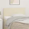 Image de vidaXL Tête de lit Crème 80x5x78/88 cm Similicuir