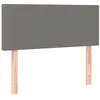 Image de vidaXL TÃªte de lit Gris foncÃ© 90x5x78/88 cm Tissu