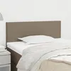 Image de vidaXL Tête de lit Taupe 90x5x78/88 cm Tissu345748