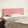 Image de vidaXL Tête de lit Rose 90x5x78/88 cm Velours
