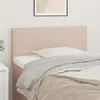 Image de vidaXL Tête de lit Cappuccino 100x5x78/88 cm Similicuir345777